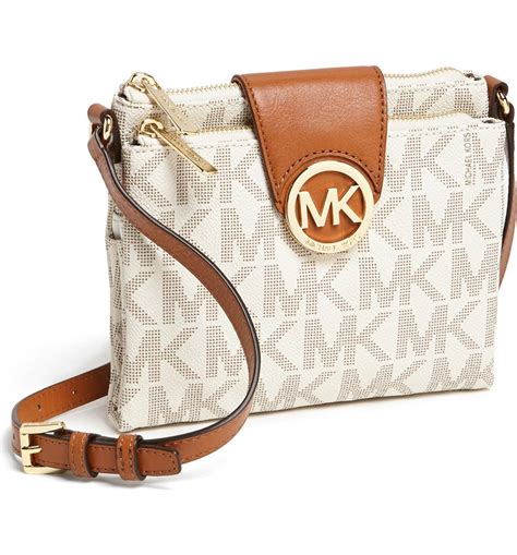 michael michael kors fulton sport large ew crossbody|Michael Kors double zip crossbody.